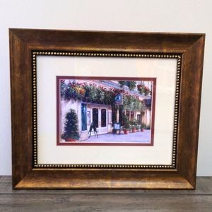 Wall Art Framed Print Picture Decor "In Bloom" Tuscan